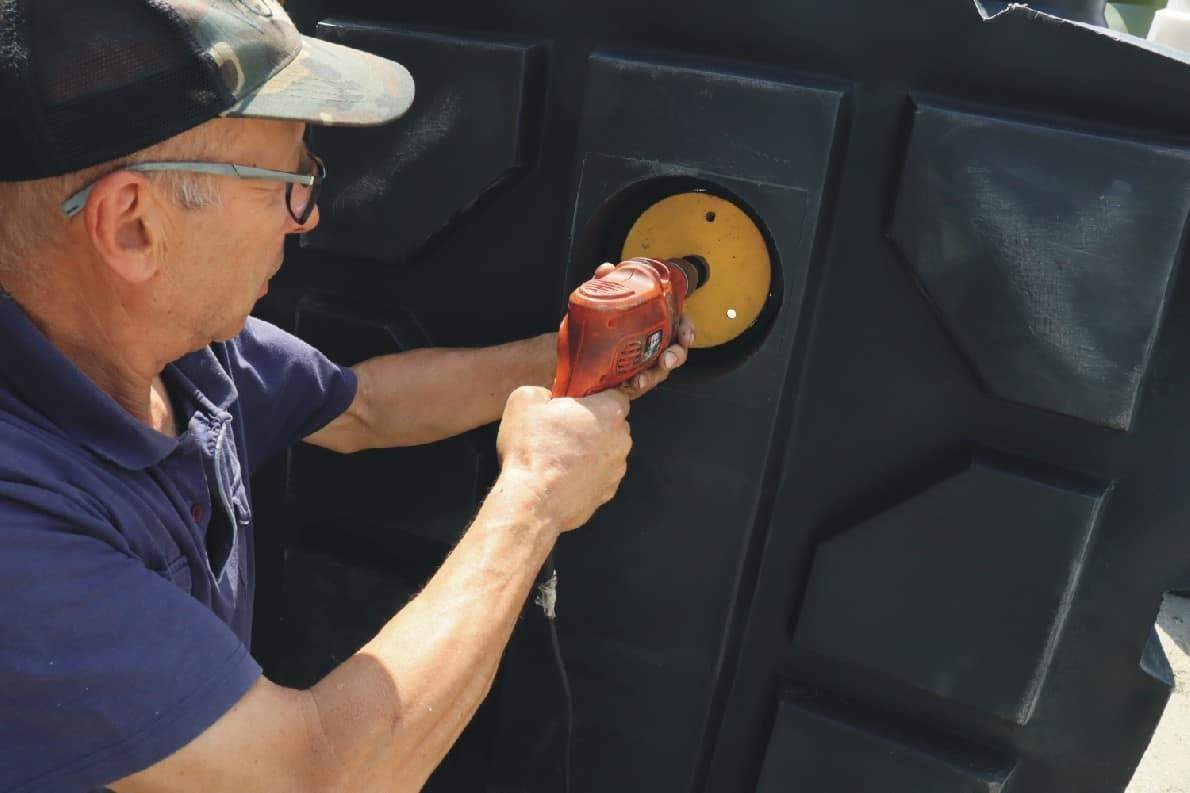 montaż studni głębinowej 1